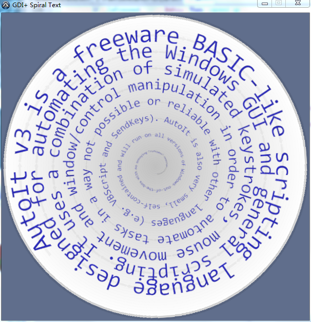 au3 gdi旋转的文本-转自德语论坛